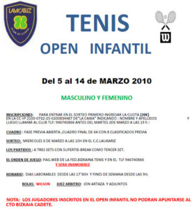 Open Infantil