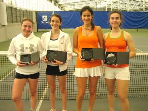 Leire Martínez y Hasier Pastor, campeones absolutos de Bizkaia 2013 2 Dobles Femenino