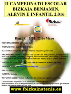 II Campeonato Escolar Bizkaia 8539 II Campeonato Escolar Bizkaia Benjamin Alevin