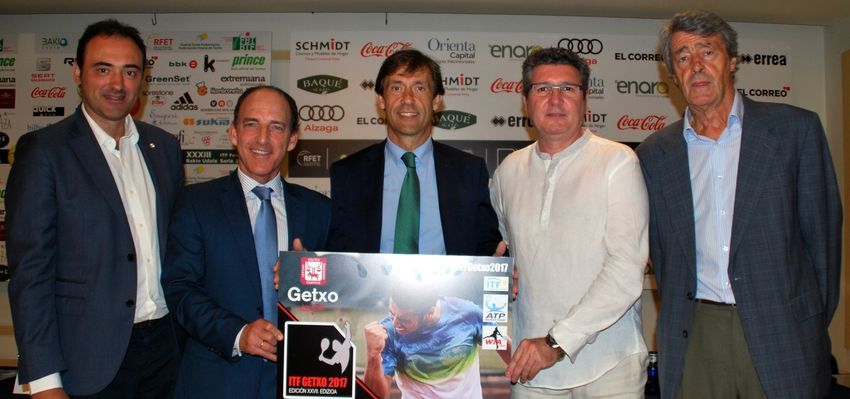 EL XXVII. TORNEO INTERNACIONAL DE GETXO PRESENTARÁ DEL 1 AL 9 DE JULIO LA MEJOR PARTICIPACIÓN DE SU HISTORIA 2 presentacion Torneo Internacional de Tenis de Getxo