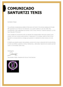 Zigorra Nazio-Txapelketak (Santurtzi) 4474 Suspension torneos Nacionales2020