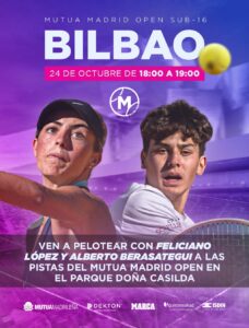 Feliciano López eta Alberto Berasategui Bilbon 934 MUTUA BILBAO 2024