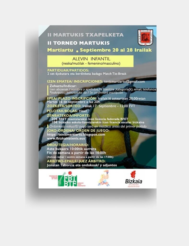 Calendario de torneos 4 Calendario de torneos 4