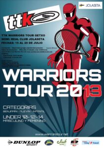 TTK Warriors Tour 2013 Getxo 9026 POSTER JOLASETA